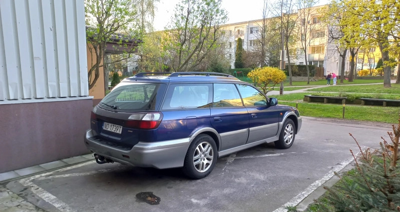 Subaru Outback cena 5500 przebieg: 140801, rok produkcji 2001 z Warszawa małe 352